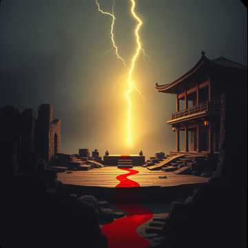 纸糊的戏台