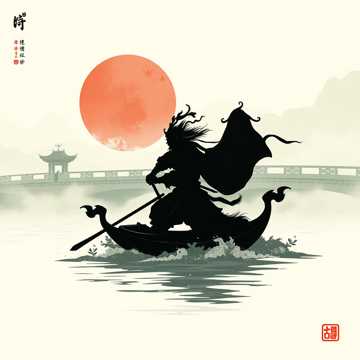 烟雨漓江