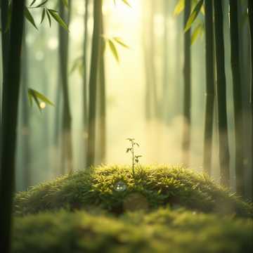 我是云雾山中的一叶茶