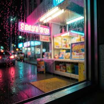 夜班后的我